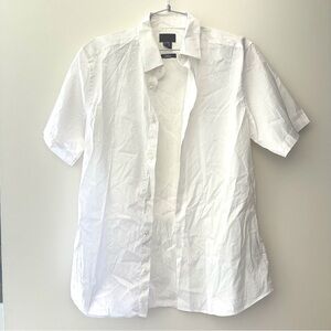 H&M Crisp White Casual Button Down Shirt